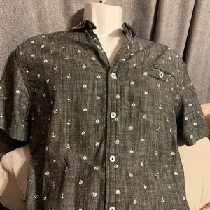 Cactus Man Button Shirt Men’s Size Large